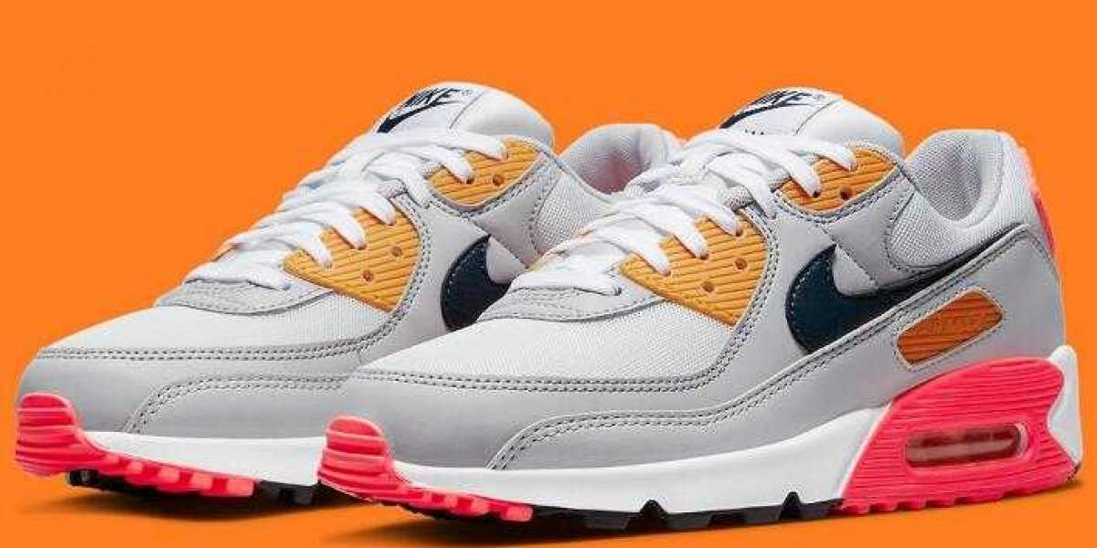 Adds A Hint Of Sunset To The Air Max 90